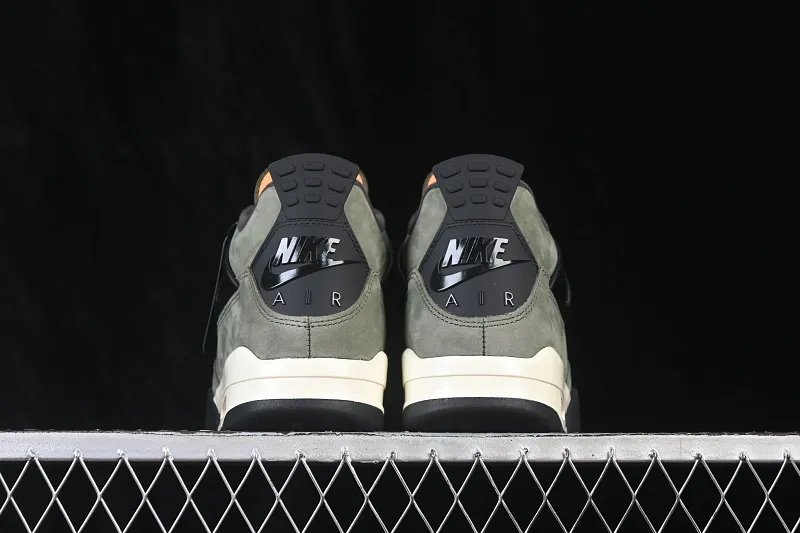 All categories Air Jordan Jordan series basketball shoes Air Jordan 4 LJR version Undefeated x Air Jordan 4 OG AJ4 Joe 4 olive green suede IB1519-200